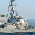  Collisione tra un cacciatorpediniere USA e un cargo delle filippine: sette marinai dispersi