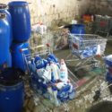  Napoli: sequestrata fabbrica di detersivi contraffatti e lager di cani
