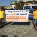  Calabria: mobilitazione della Coldiretti contro sprechi sul terzo megalotto SS.106 Jonica Sibari-Roseto Capo Spulico