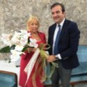  Il neo prefetto della provincia di Cosenza, Paola Galeone, ricevuta dal sindaco Mario Occhiuto a palazzo dei Bruzi