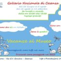 Cosenza: riparte l’iniziativa “Vacanze al Museo” alla Galleria Nazionale
