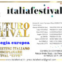  Secondo meeting italiano multidisciplinare dei festival “EFFE”