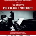  Catanzaro: concerto per violino e pianoforte al Comune organizzato da Agim Calabria