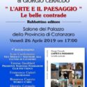  Catanzaro: presentazione del volume “L’arte e il paesaggio” di Giorgio Ceraudo