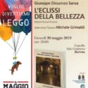  Barletta: presentato il libro “L’eclissi della bellezza” di Giuseppe Dicuonzo Sanza nell’ambito de “Il maggio dei libri”