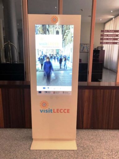 Lecce: arrivano in città i primi totem multimediali di VisitLECCE