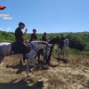  Messina: carabinieri a cavallo controllano il parco delle Nebrodi