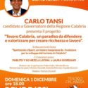  Voglio una Calabria libera. Prosegue il tour di Carlo Tansi nelle località calabresi