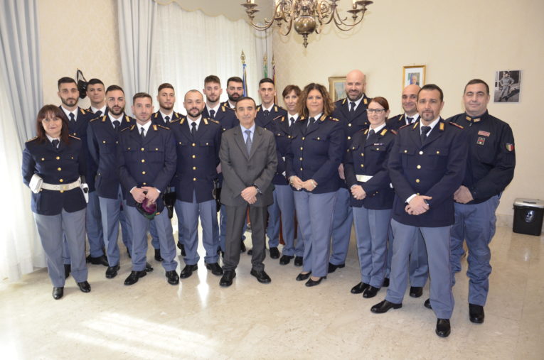 Salerno: rinforzata la squadra della Questura con 16 nuovi poliziotti