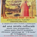  Al museo di Amendolara (CS) serata culturale dedicata a Dante Alighieri