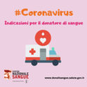  Coronavirus, stop alle donazioni di sangue per chi è stato nelle zone colpite