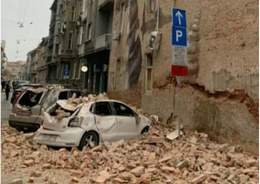 Terremoto al confine tra Croazia e Slovenia: crolli a Zagabria, un ferito
