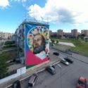  Bari: l’8 e il 9 maggio illuminazione artistica del murales di San Nicola realizzato da Mauro Roselli al quantiere San Paolo