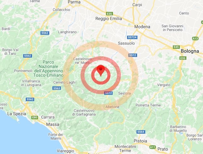 Continua l'attività sismica in Emilia Romagna