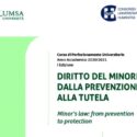  Nuovo corso di perfezionamento su “Diritto del minore: dalla prevenzione alla tutela” organizzato dal Consorzio Humanitas e dalla LUMSA