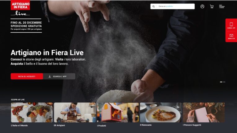 Artigiano In Fiera Live: dal 28 novembre le aziende del territorio calabrese su piattaforma online dedicata agli artigiani