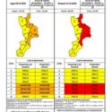  Allerta media in Calabria domani 21 novembre con forti fenomeni temporaleschi specie nella fascia ionica