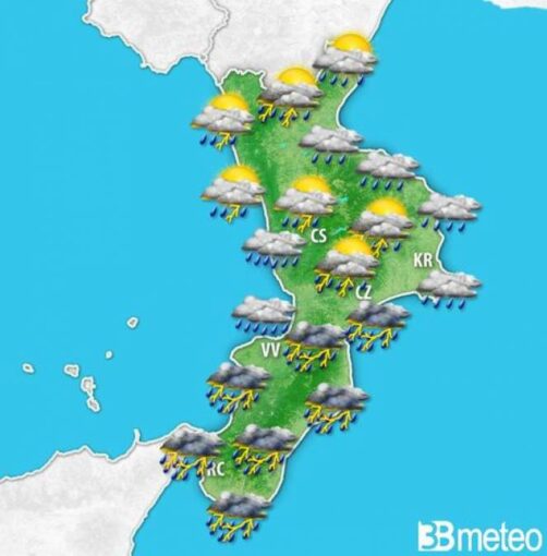 Reggio Calabria: domenica di  maltempo, previsto allerta meteo arancione