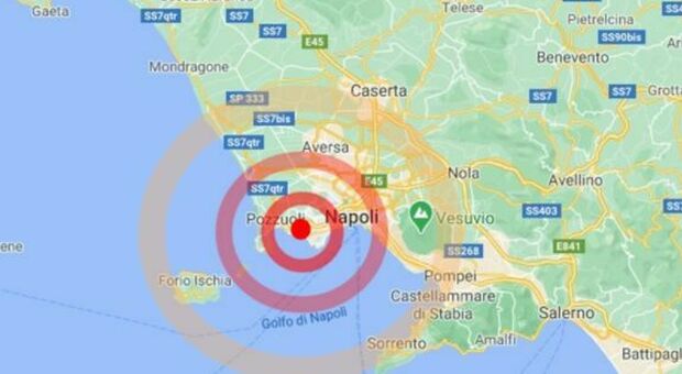 Terremoto nei Campi Flegrei: scossa avvertita tra Pozzuoli e Agnano