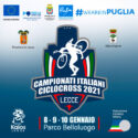  Campionati Italiani Ciclocross Lecce 2021: ultimi ritocchi al percorso, programma completo e presentazione il 7 gennaio