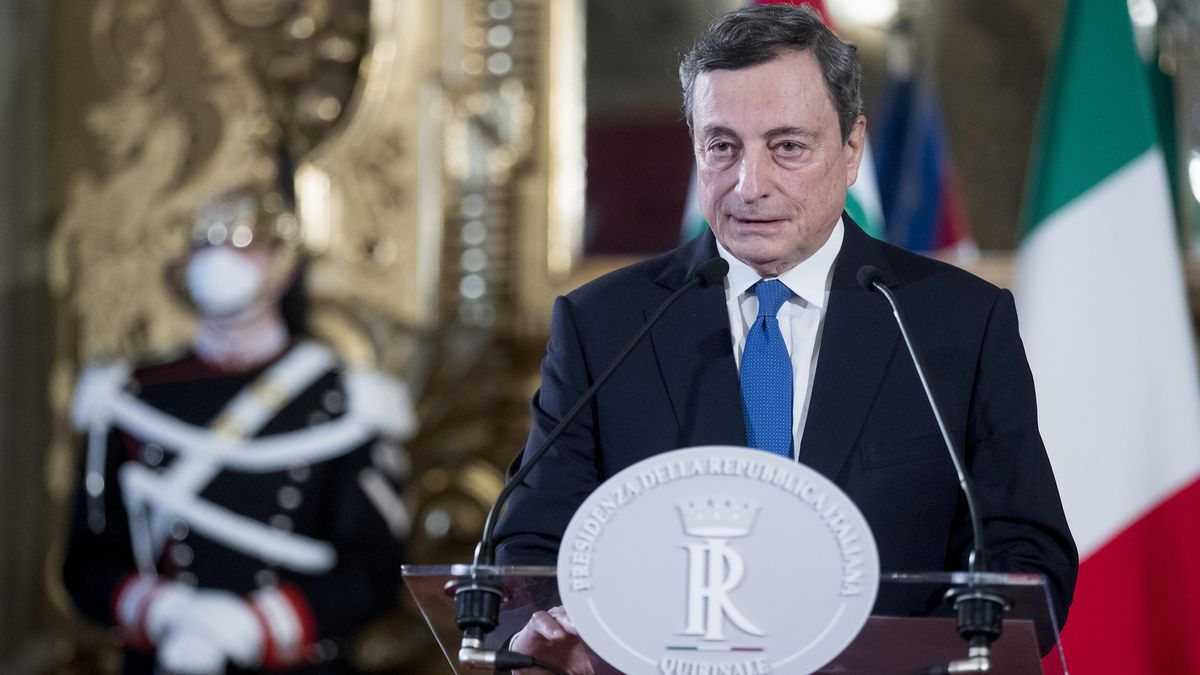 Draghi: "Fermare il divario Nord-Sud"