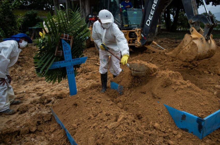  In Brasile tragico record:4.000 morti giornaliere a causa del COVID-19