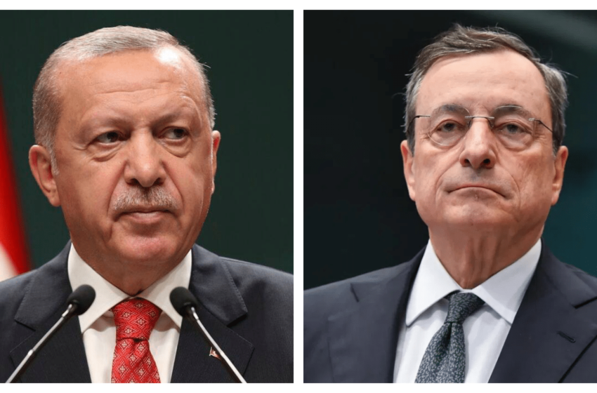  Draghi: ‘Erdogan un dittatore,Turchia irritatata convoca l’ambasciatore italiano