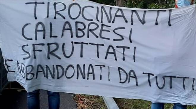  Ancora irrisolta la vertenza dei tirocinanti calabresi