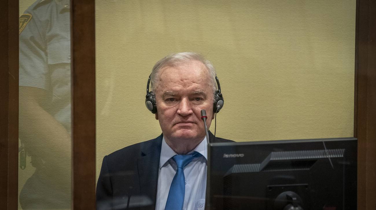 Il Tribunale dell'Aja ha confermato in appello la condanna all'ergastolo per Ratko Mladic, per genocidio bosniaco e crimini di guerra