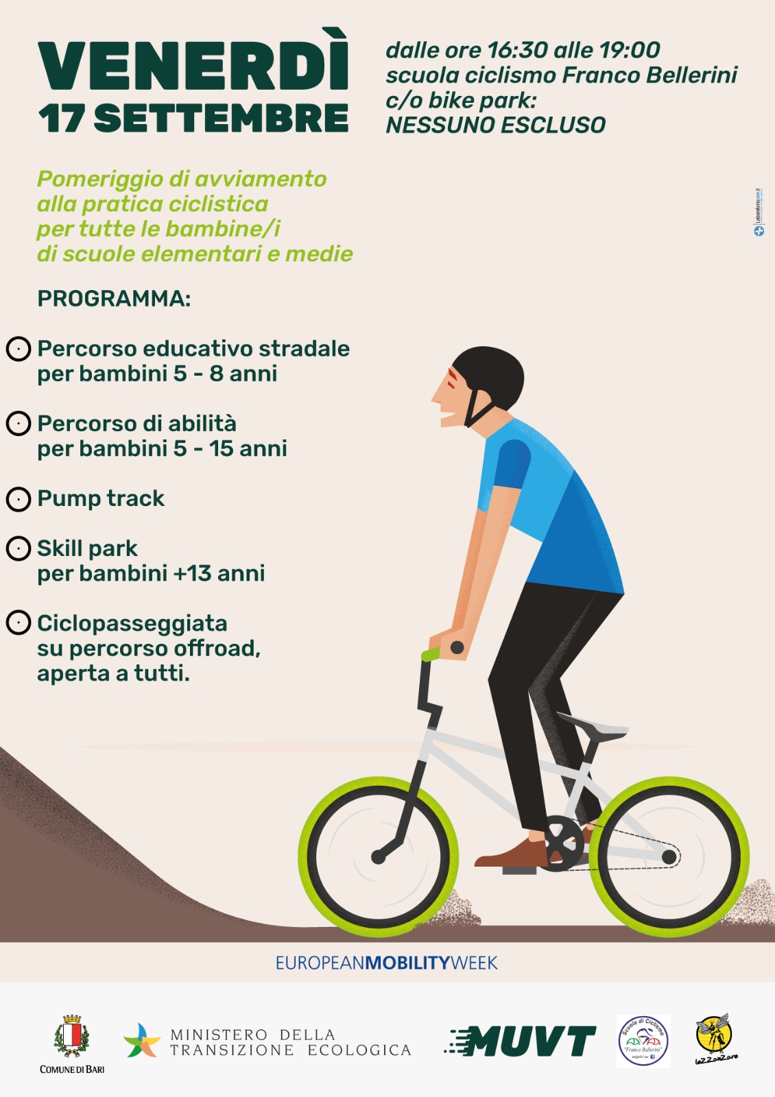 Bari,settimana europea della mobilità sostenibile:le attività promosse in città