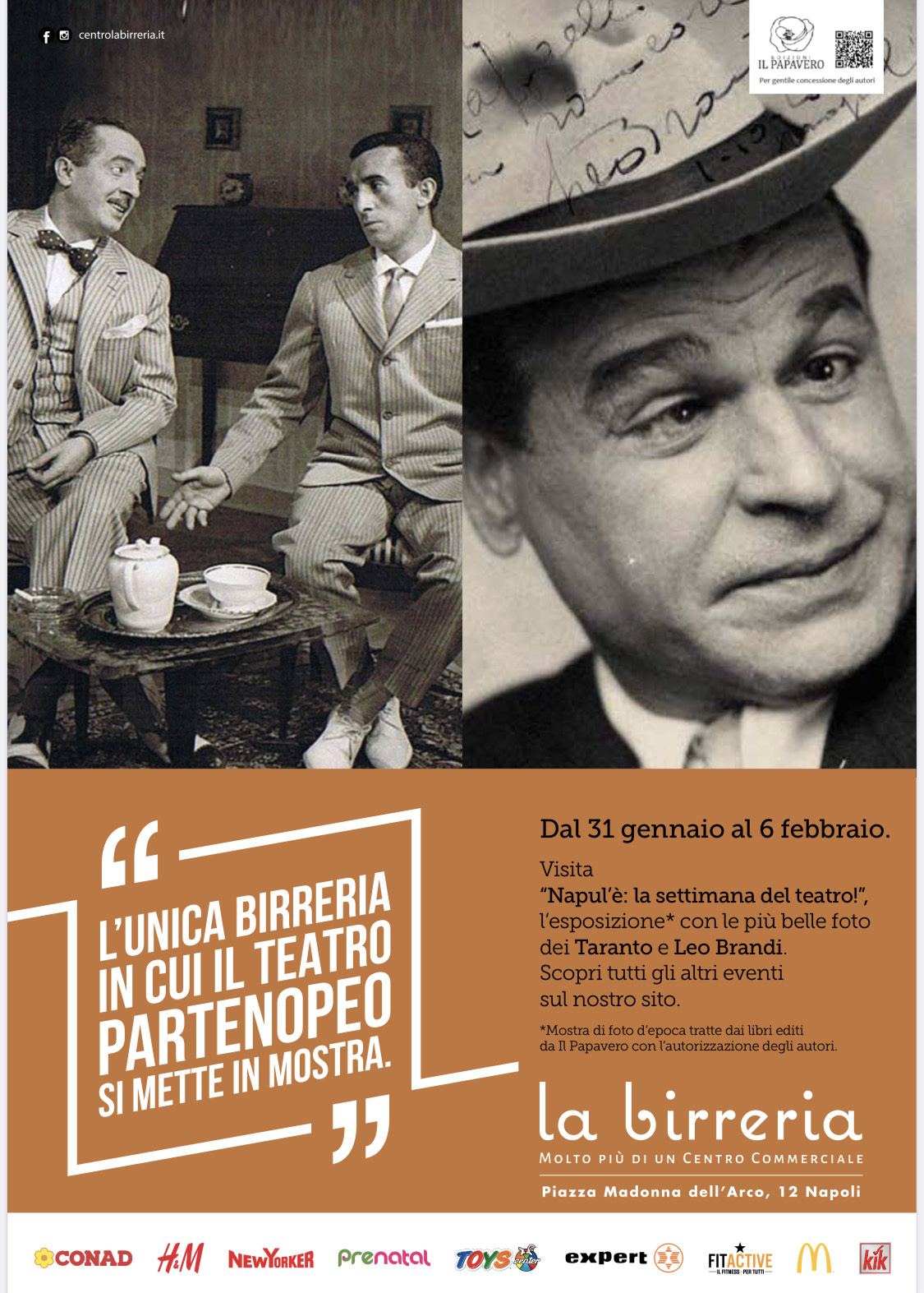 Napoli:la Birreria ospita “Napul’è: la settimana del teatro!”