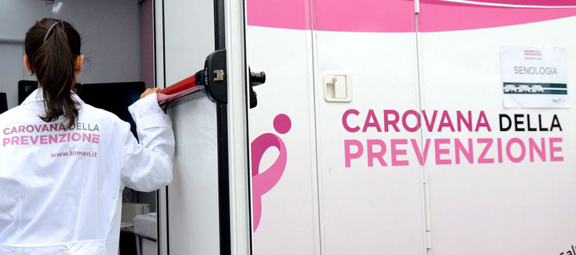  La Carovana della Prevenzione fa tappa in Calabria: un tour di 3 giorni dedicato alla tutela della salute delle donne