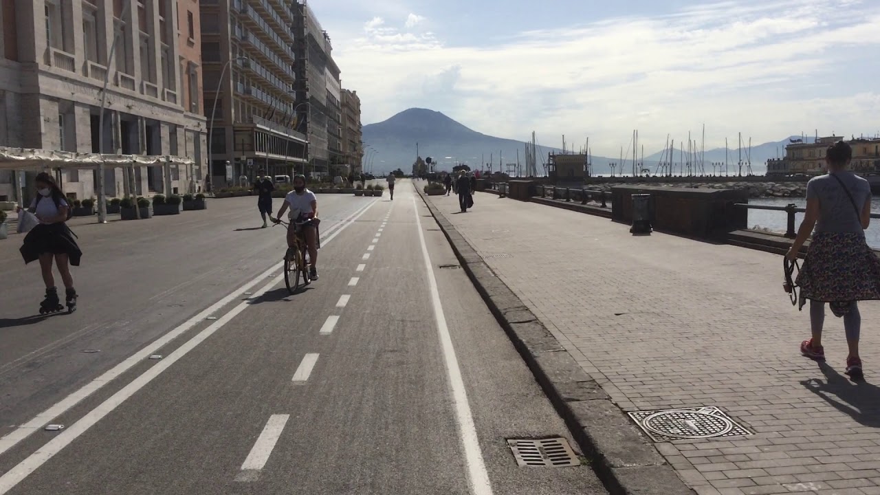 FIAB CICLOVERDI,SOS a Manfredi: Napoli vivibile solo col lungomare pedonale